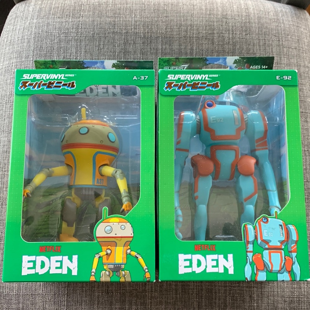 Netflix Eden Supervinyls - A-37 and E-32 - 6” - new
